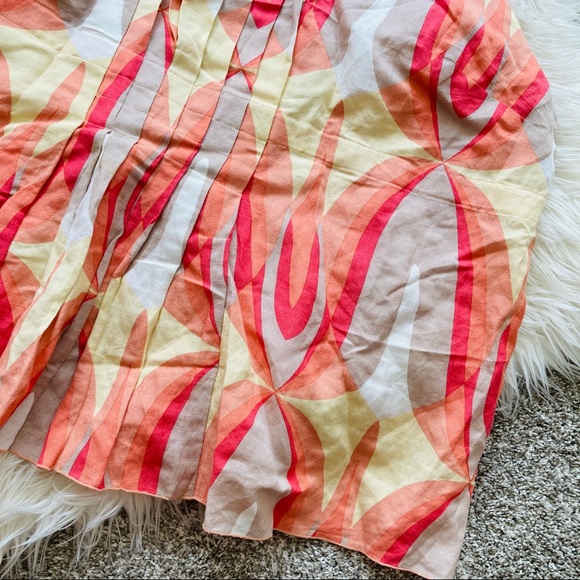 Emma JamesSummer Linen Matching Skirt Set